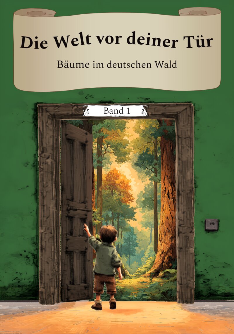 Buchcover: Die Welt vor deiner Tür – Bäume im deutschen Wald