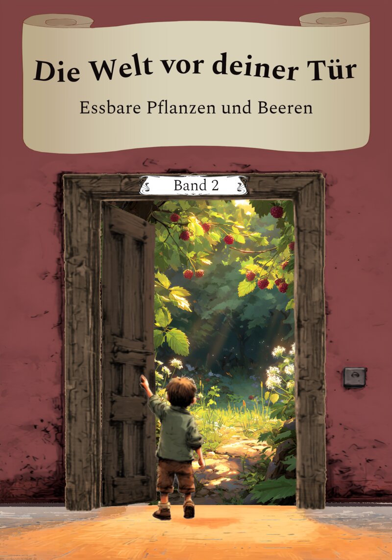 Buchcover: Die Welt vor deiner Tür – Essbare Pflanzen und Beeren