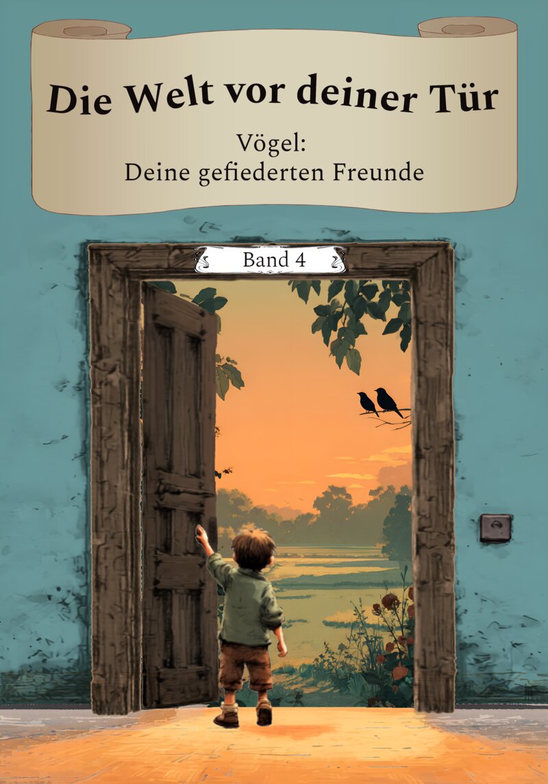 Buchcover: Die Welt vor deiner Tür – Vögel: Deine gefiederten Freunde