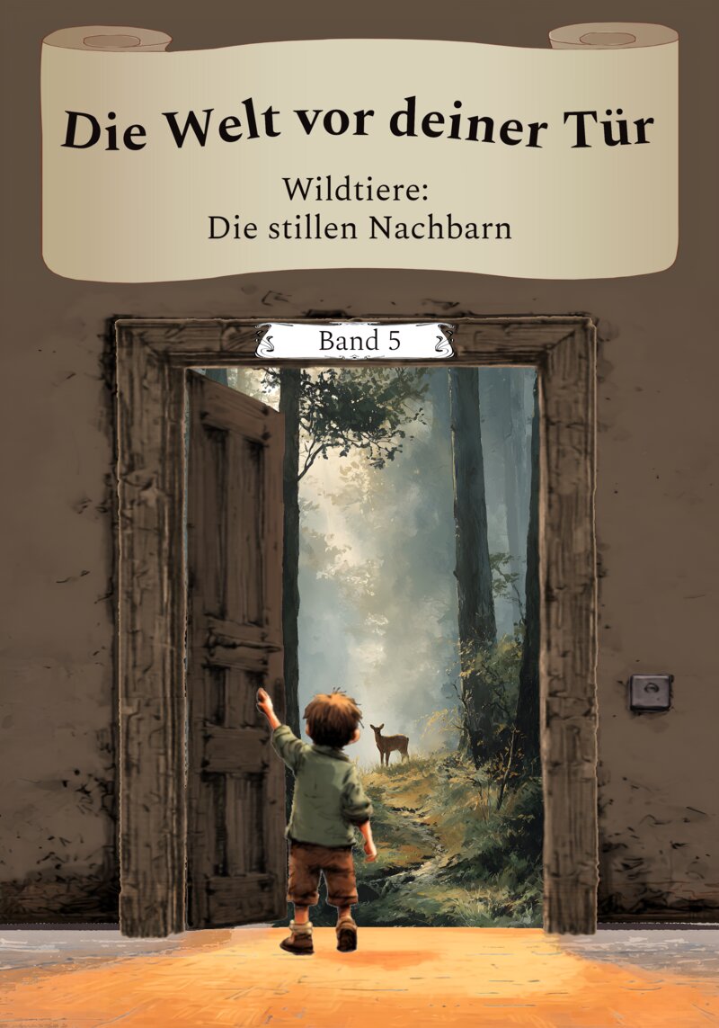 Buchcover: Die Welt vor deiner Tür – Wildtiere: Die stillen Nachbarn