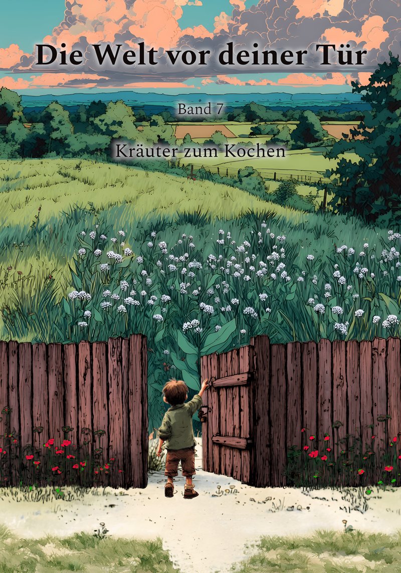 Buchcover: Die Welt vor deiner Tür – Kräuter zum Kochen