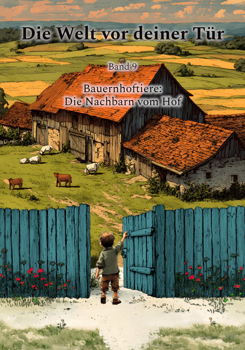 Buchcover: Die Welt vor deiner Tür – Bauernhoftiere